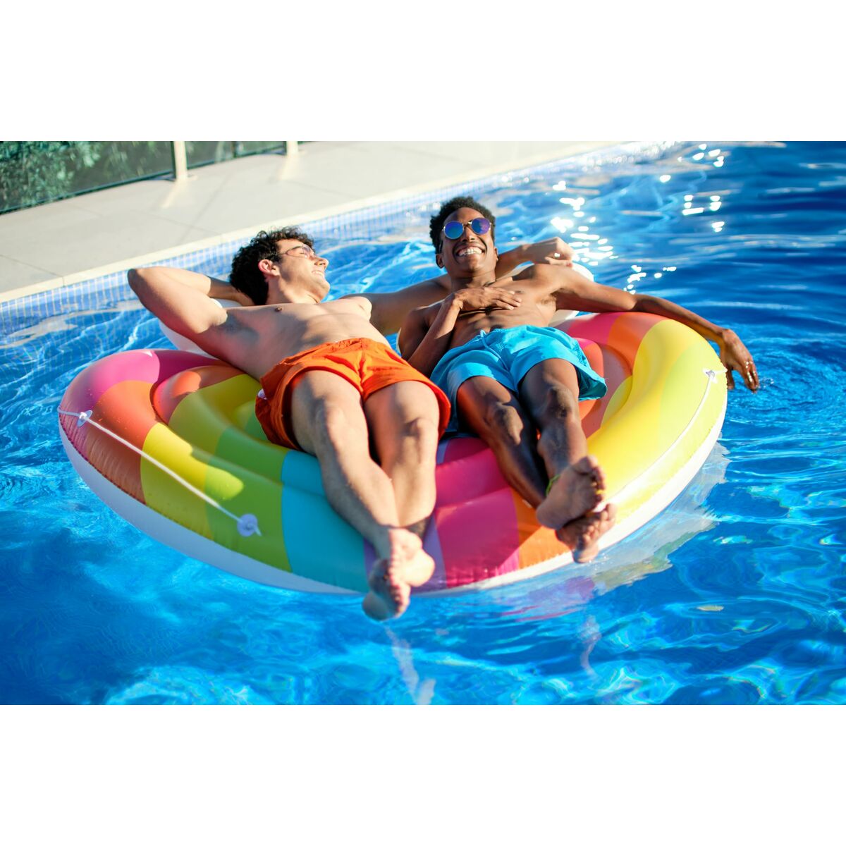 Oppustelig ø Bestway Regnbue 175 x 163 cm